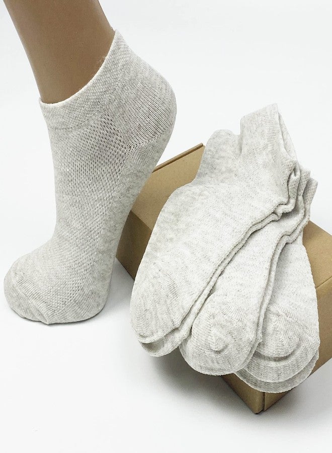 FlaxSox Women feets Flax Linen Ankle Socks Quick-Drying Finely Made Mesh-knitted (M, 3-pack) - Image 5